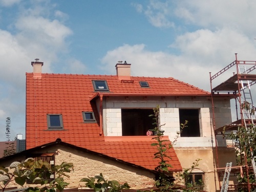Realizace - střecha a střešní okna
